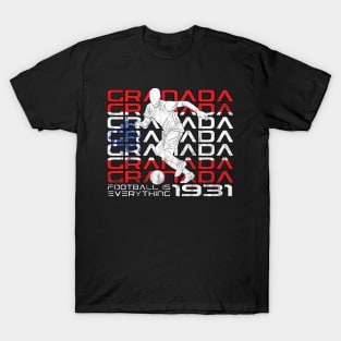 Football Is Everything - Granada CF Attack Retro T-Shirt